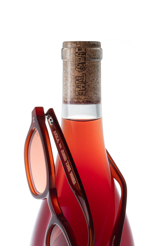 Akila x Jumbo Time Mellodramatic Wine + Glasses