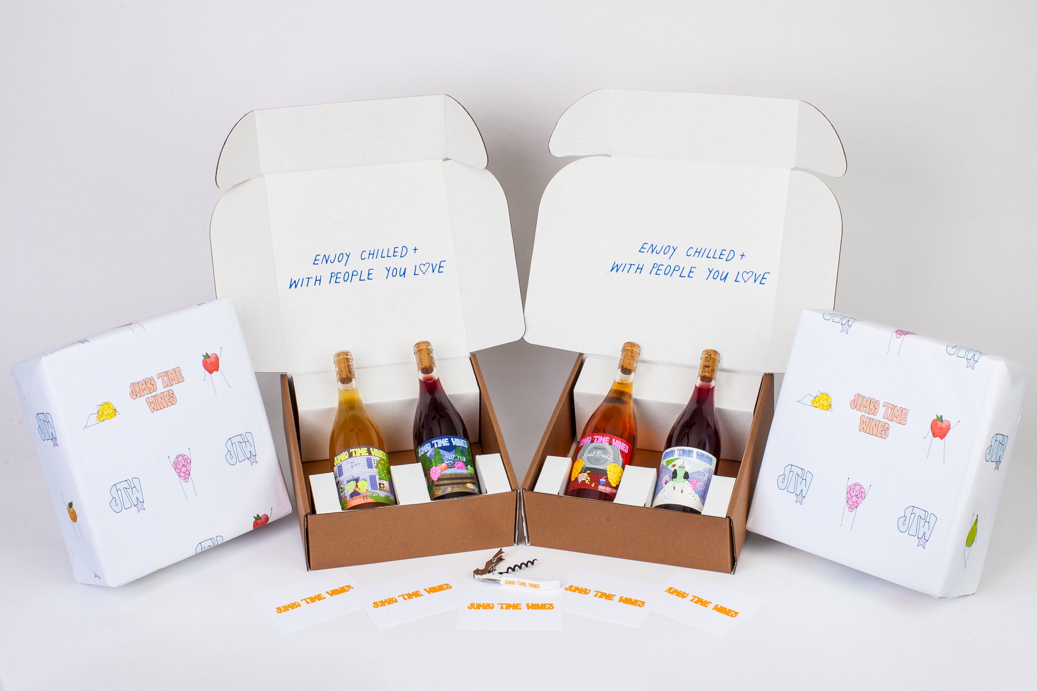 Four Bottle Wine Box
